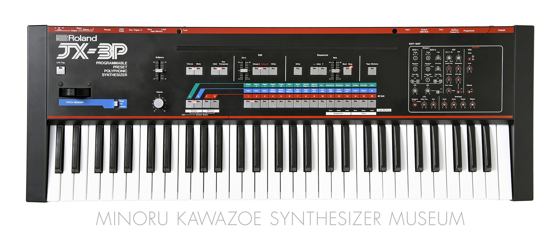 Minoru Kawazoe Synthesizer Museum - List